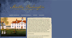 Desktop Screenshot of marthawashington.us